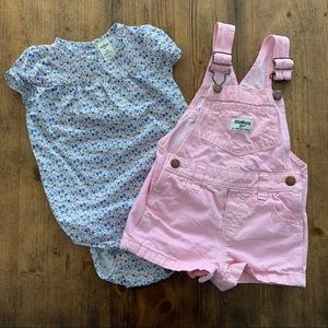 Oshkosh Baby Girl Outfit Size 12-18 months